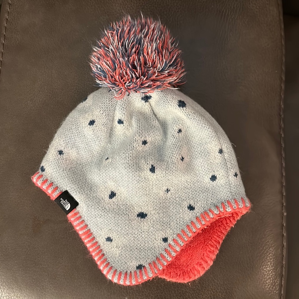 North face toddler hat